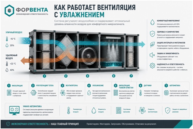 вентиляция с увлажнением