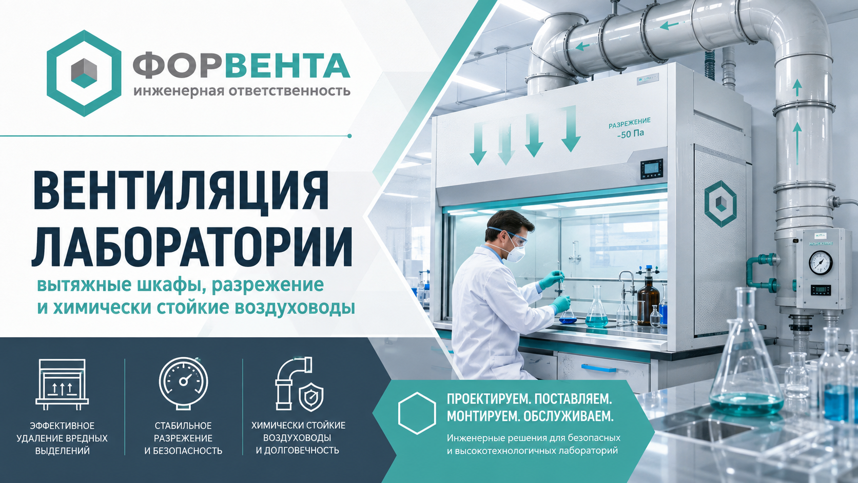 вентиляция лаборатории