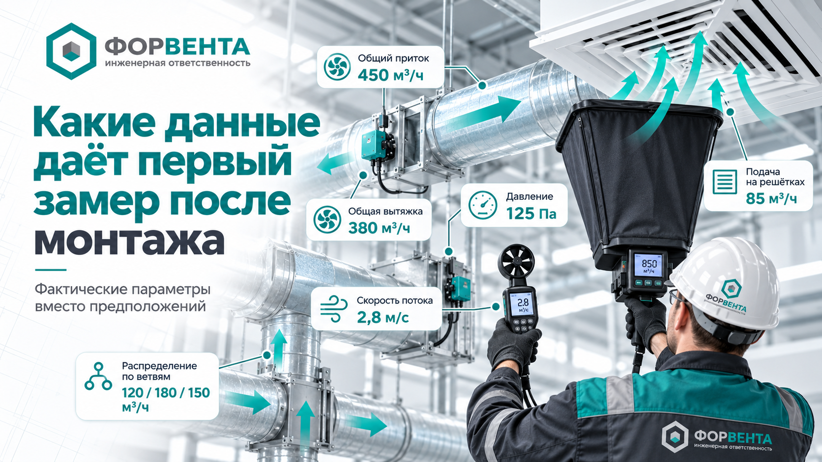 Какие данные даёт первый замер
