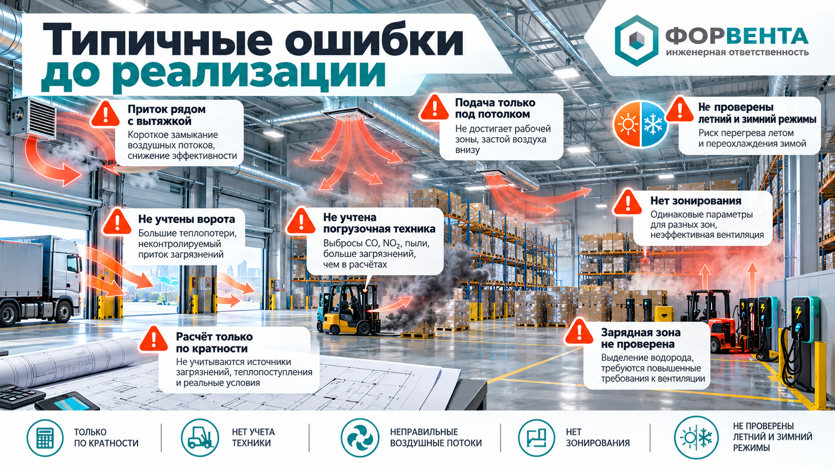 Типичные ошибки до реализации
