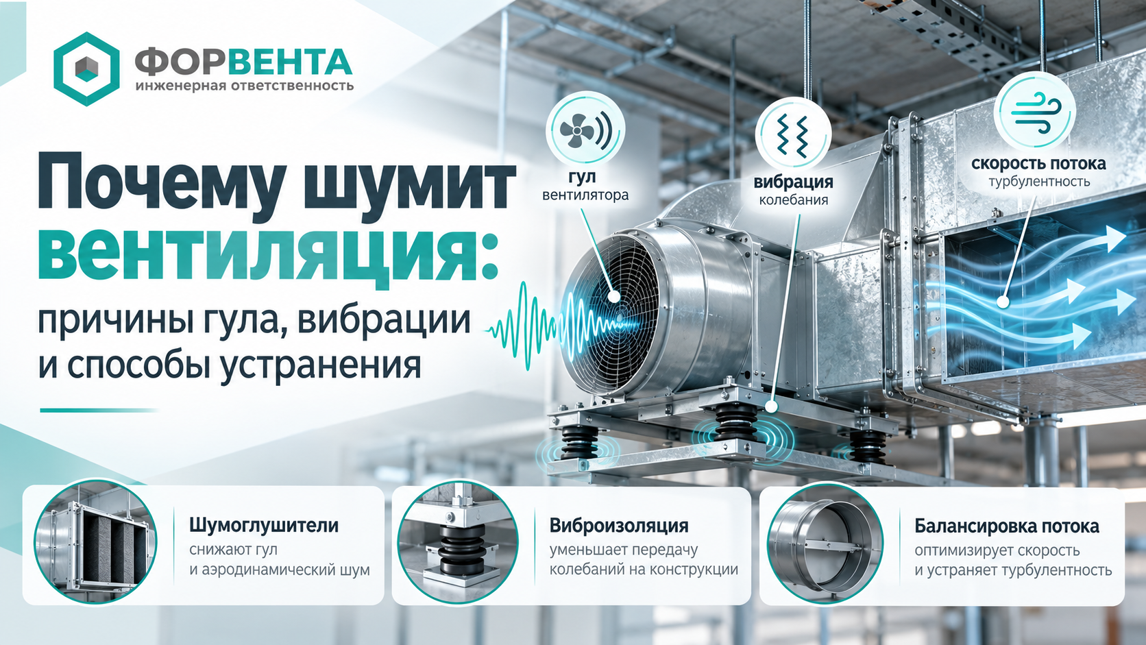 Почему шумит вентиляция